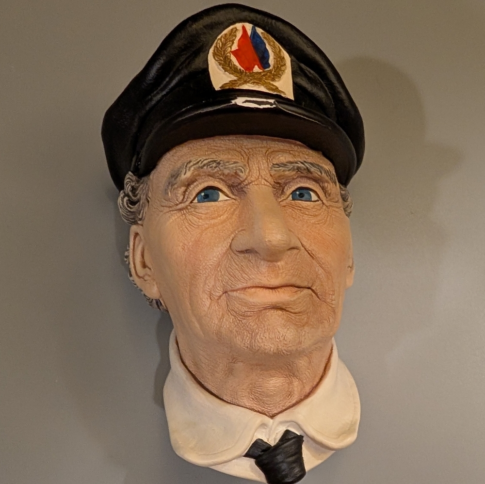Original Bossons Head - Sea Captain Norman Rockwell
